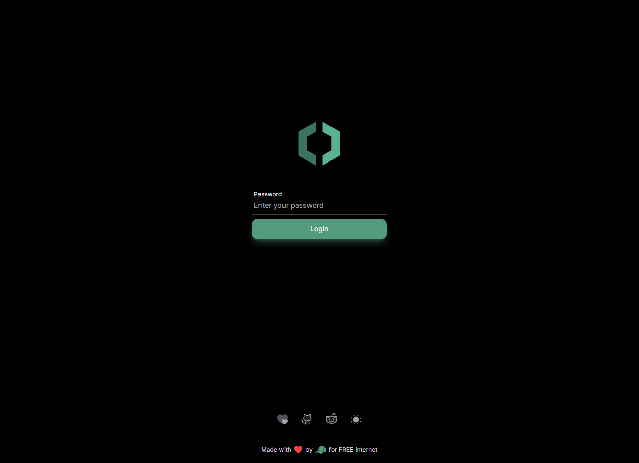 Outline VPN Admin Panel image no0
